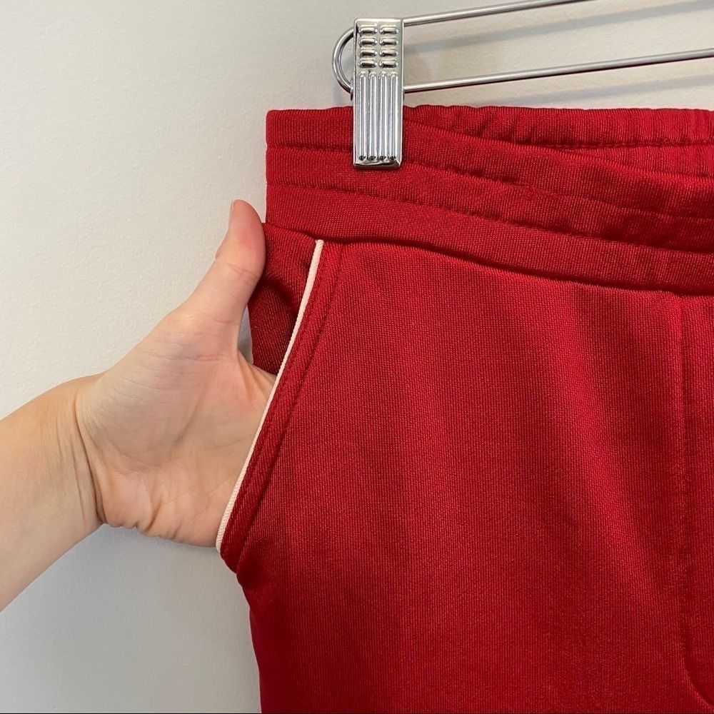 Aritzia Wilfred Free Shimada  Red Track Pants - Picture 7 of 11